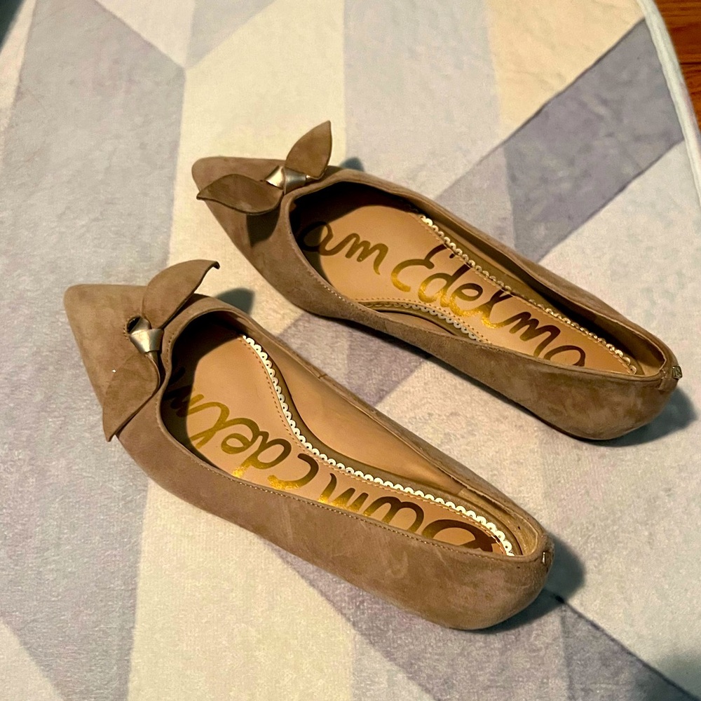 Sam Edelman flats. Tan suede size 7.5
